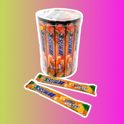 Жевательный стик Ананас/молоко, 16 гр 